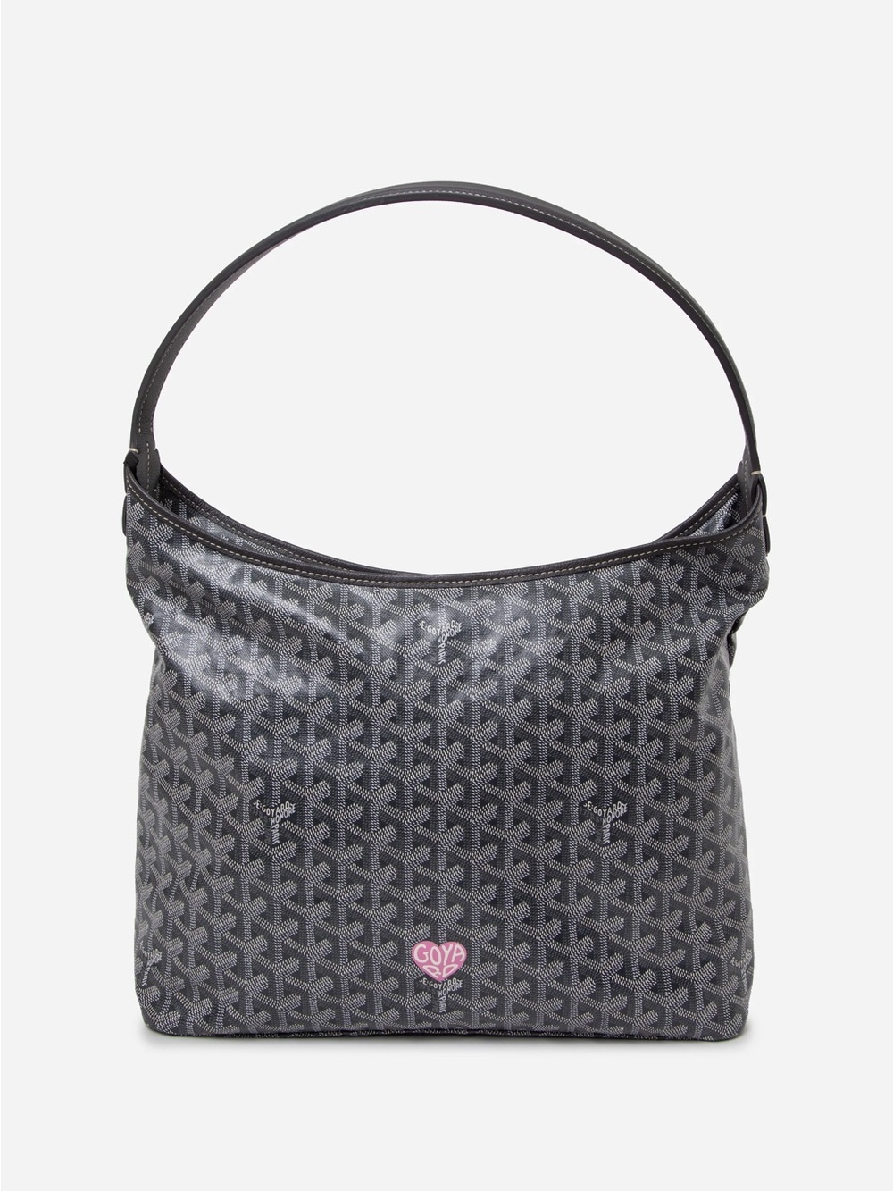 Goyard 2023 Goyardine Boheme Hobo Grey